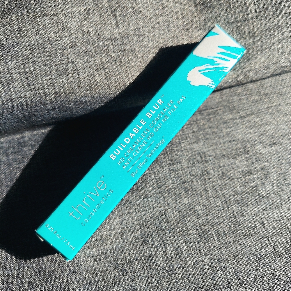 NIB Thrive Cosmetics Buildable Blur HD Creaseless Concealer